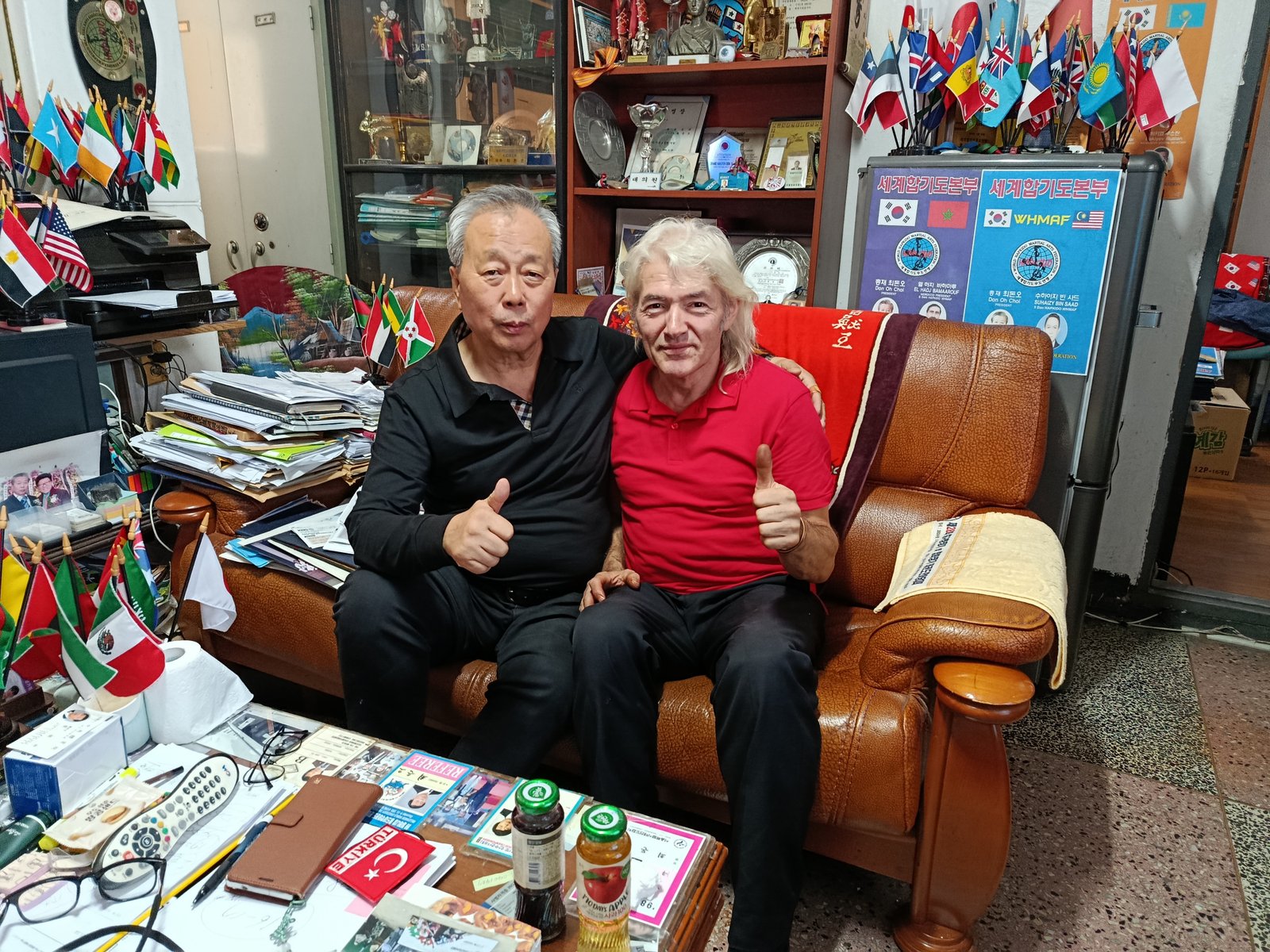 Şükrü Kınataş & Don Oh Choi Buluşması